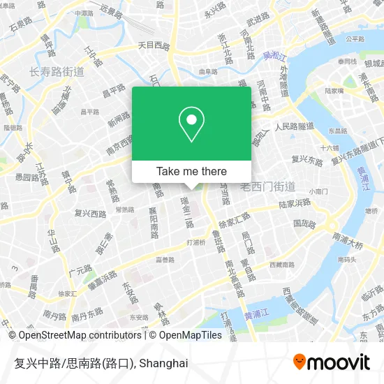 复兴中路/思南路(路口) map