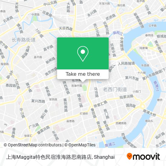 上海Maggita特色民宿淮海路思南路店 map