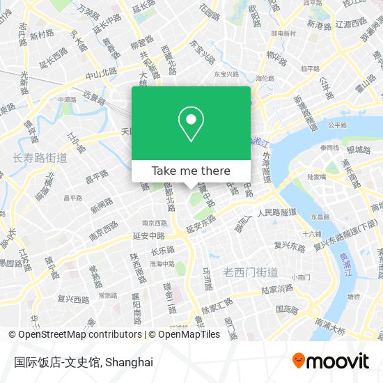 国际饭店-文史馆 map