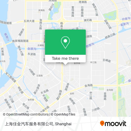 上海佳金汽车服务有限公司 map