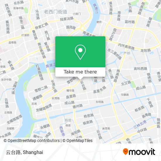 云台路 map