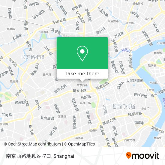 南京西路地铁站-7口 map