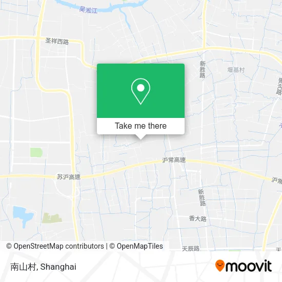 南山村 map