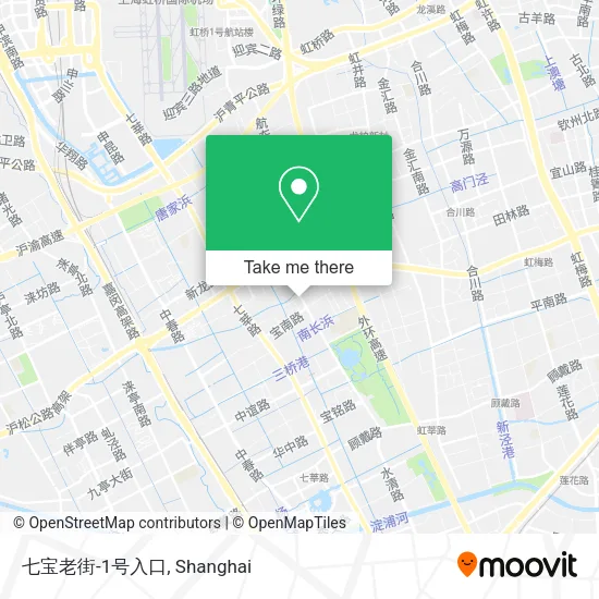 七宝老街-1号入口 map