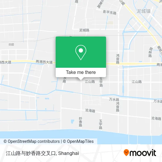 江山路与妙香路交叉口 map