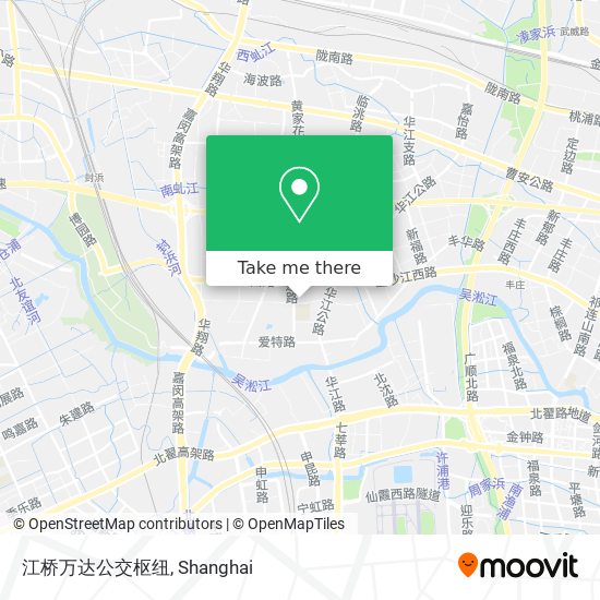 江桥万达公交枢纽 map