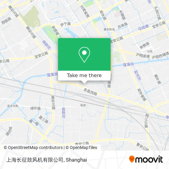 上海长征鼓风机有限公司 map