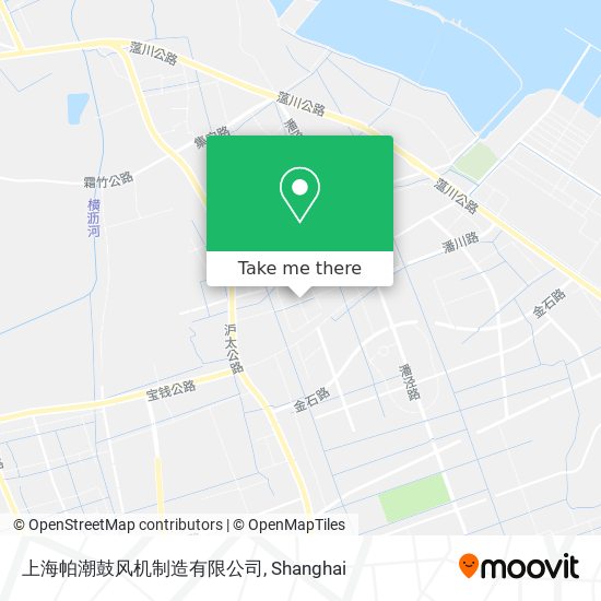 上海帕潮鼓风机制造有限公司 map