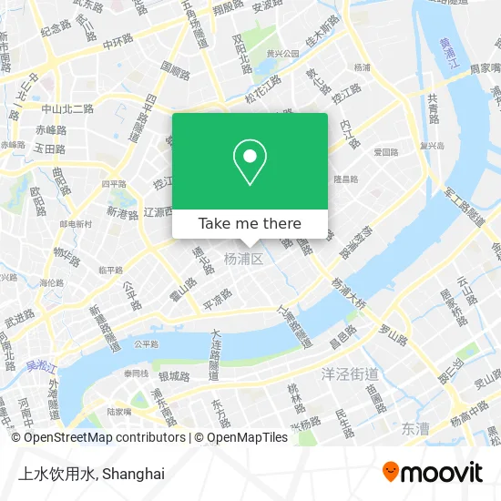 上水饮用水 map