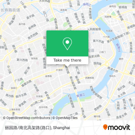 丽园路/南北高架路(路口) map