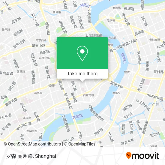 罗森 丽园路 map
