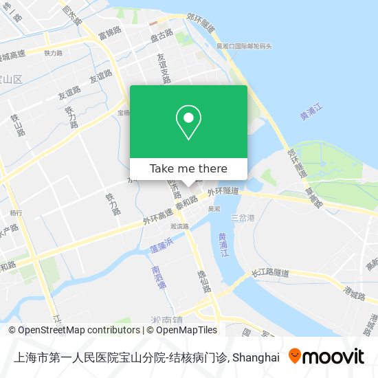 上海市第一人民医院宝山分院-结核病门诊 map