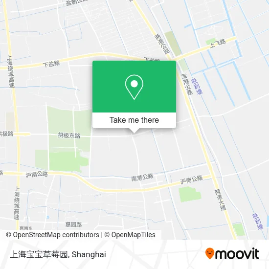 上海宝宝草莓园 map