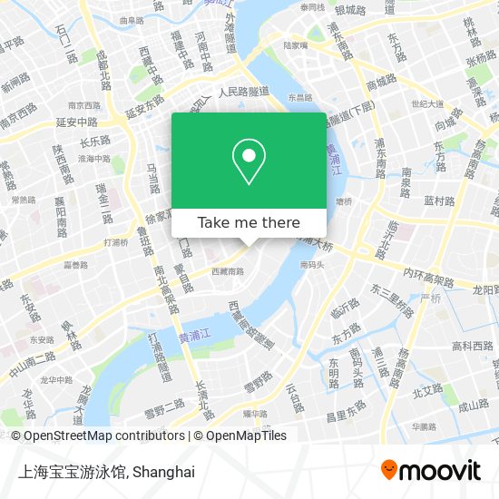 上海宝宝游泳馆 map