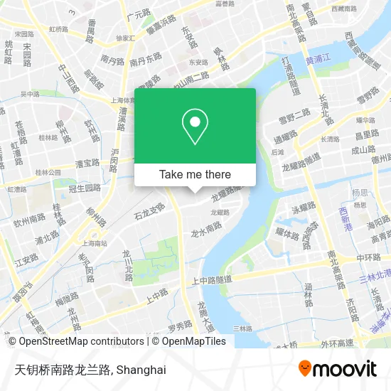 天钥桥南路龙兰路 map