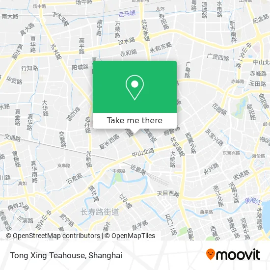 Tong Xing Teahouse map