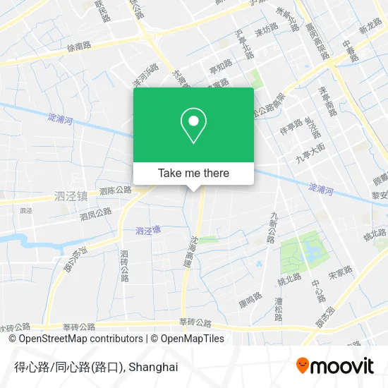得心路/同心路(路口) map