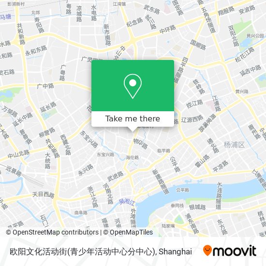 欧阳文化活动街(青少年活动中心分中心) map