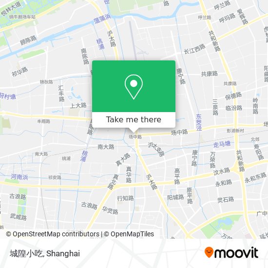 城隍小吃 map