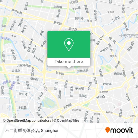 不二街鲜食体验店 map