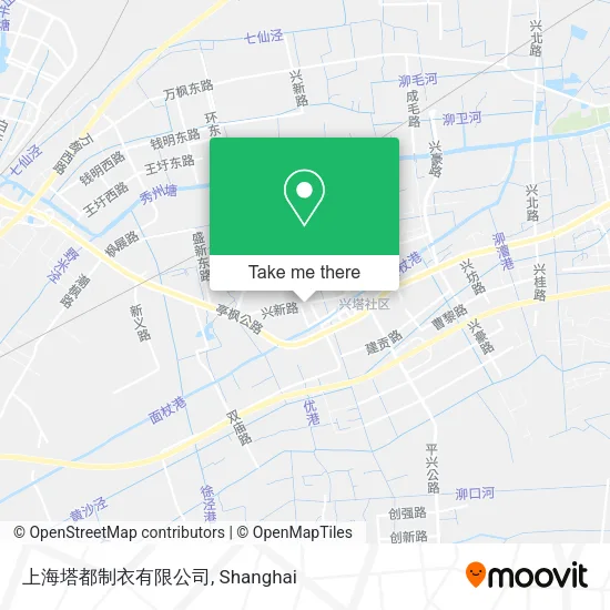 上海塔都制衣有限公司 map