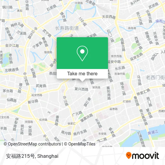 安福路215号 map