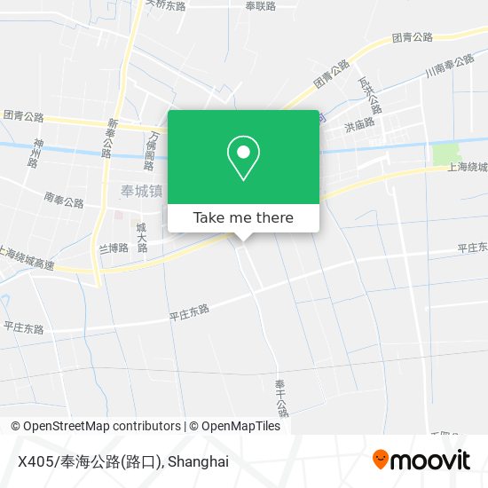 X405/奉海公路(路口) map