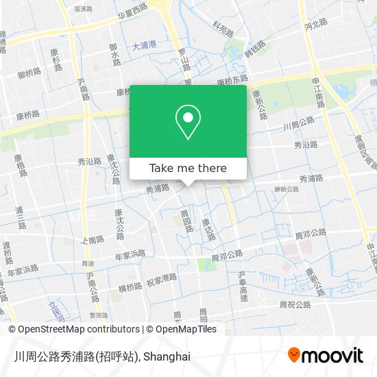 川周公路秀浦路(招呼站) map