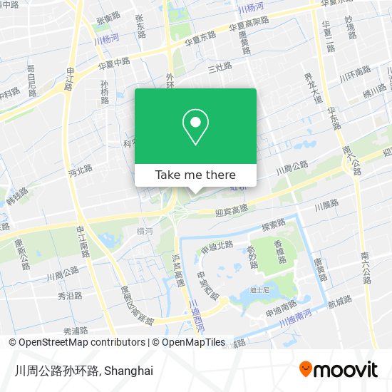 川周公路孙环路 map