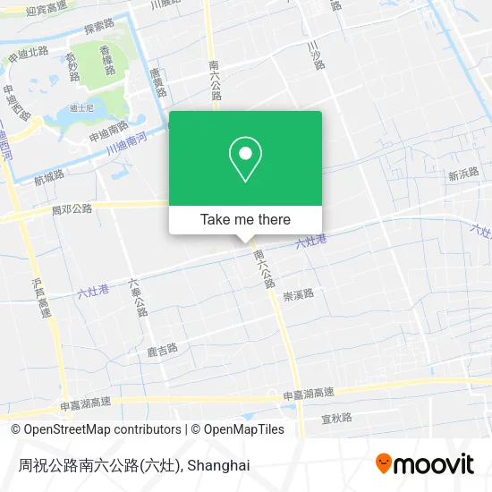 周祝公路南六公路(六灶) map