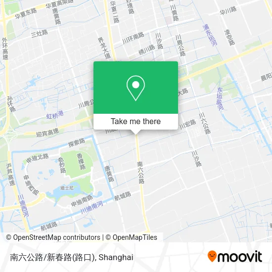 南六公路/新春路(路口) map