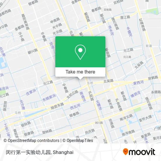 闵行第一实验幼儿园 map