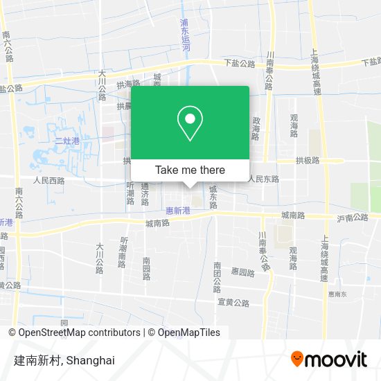 建南新村 map
