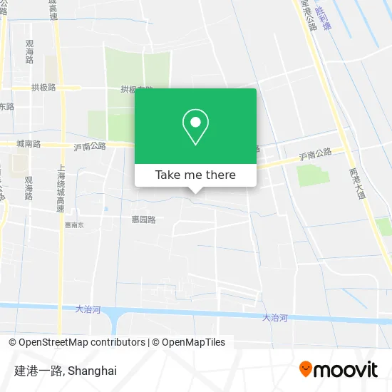 建港一路 map