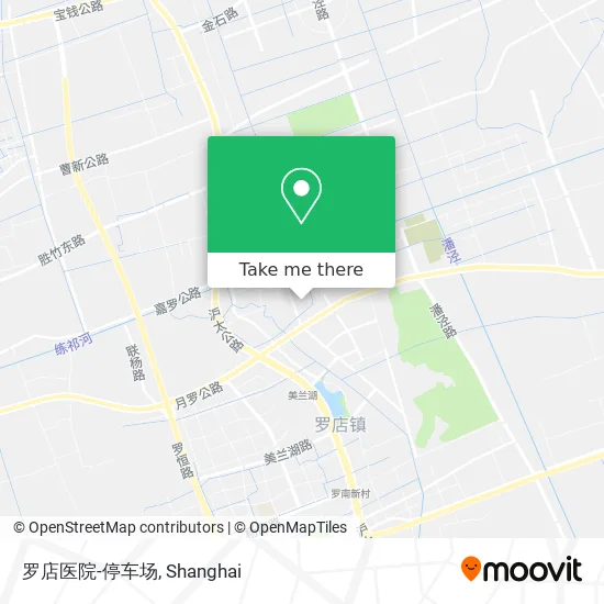 罗店医院-停车场 map