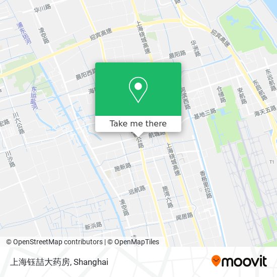 上海钰喆大药房 map