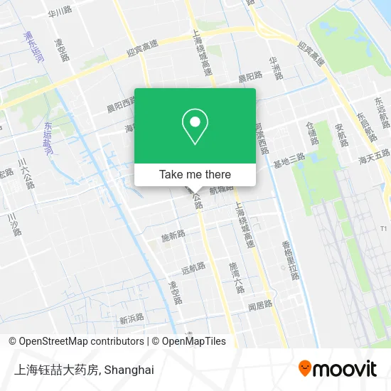 上海钰喆大药房 map