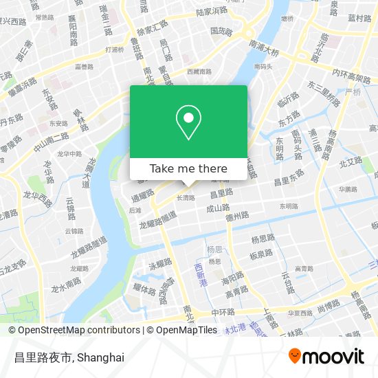 昌里路夜市 map