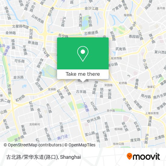 古北路/荣华东道(路口) map