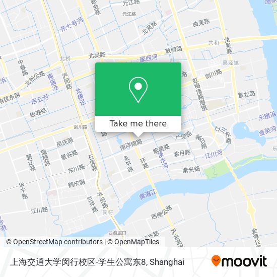 上海交通大学闵行校区-学生公寓东8 map