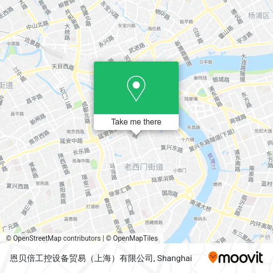 恩贝倍工控设备贸易（上海）有限公司 map