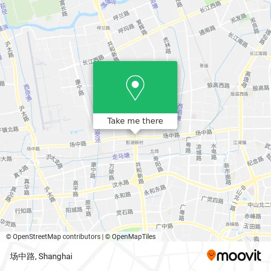 场中路 map