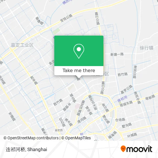连祁河桥 map