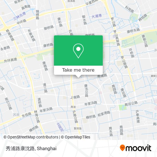 秀浦路康沈路 map