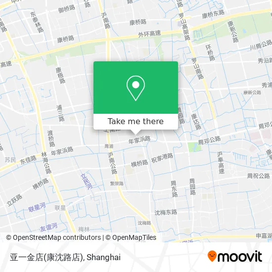 亚一金店(康沈路店) map