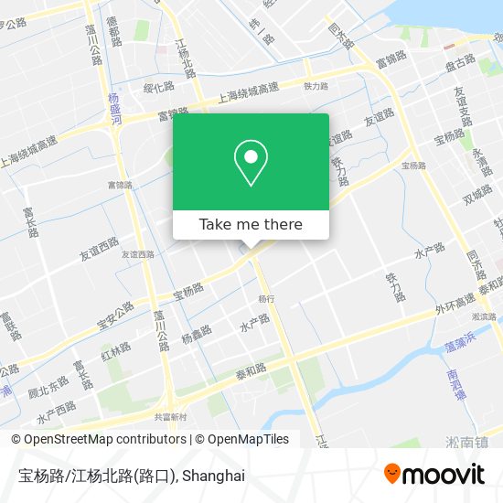 宝杨路/江杨北路(路口) map