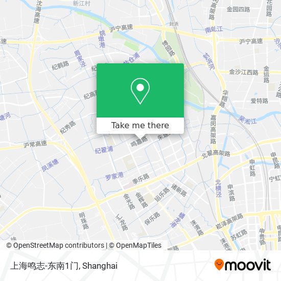 上海鸣志-东南1门 map