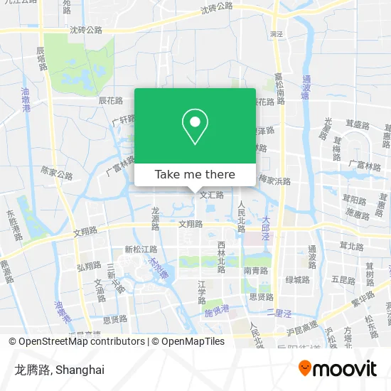 龙腾路 map