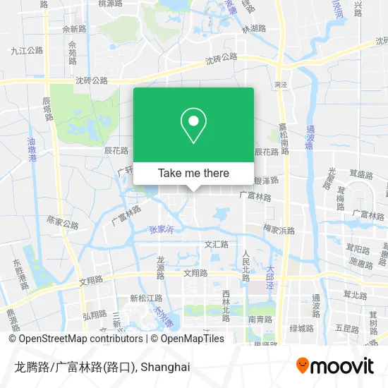 龙腾路/广富林路(路口) map