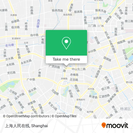 上海人民在线 map